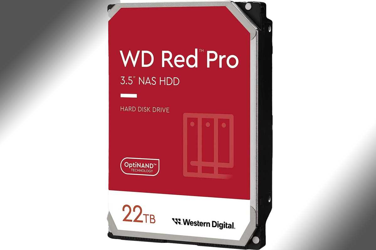 WD Red Pro 22TB NAS drive