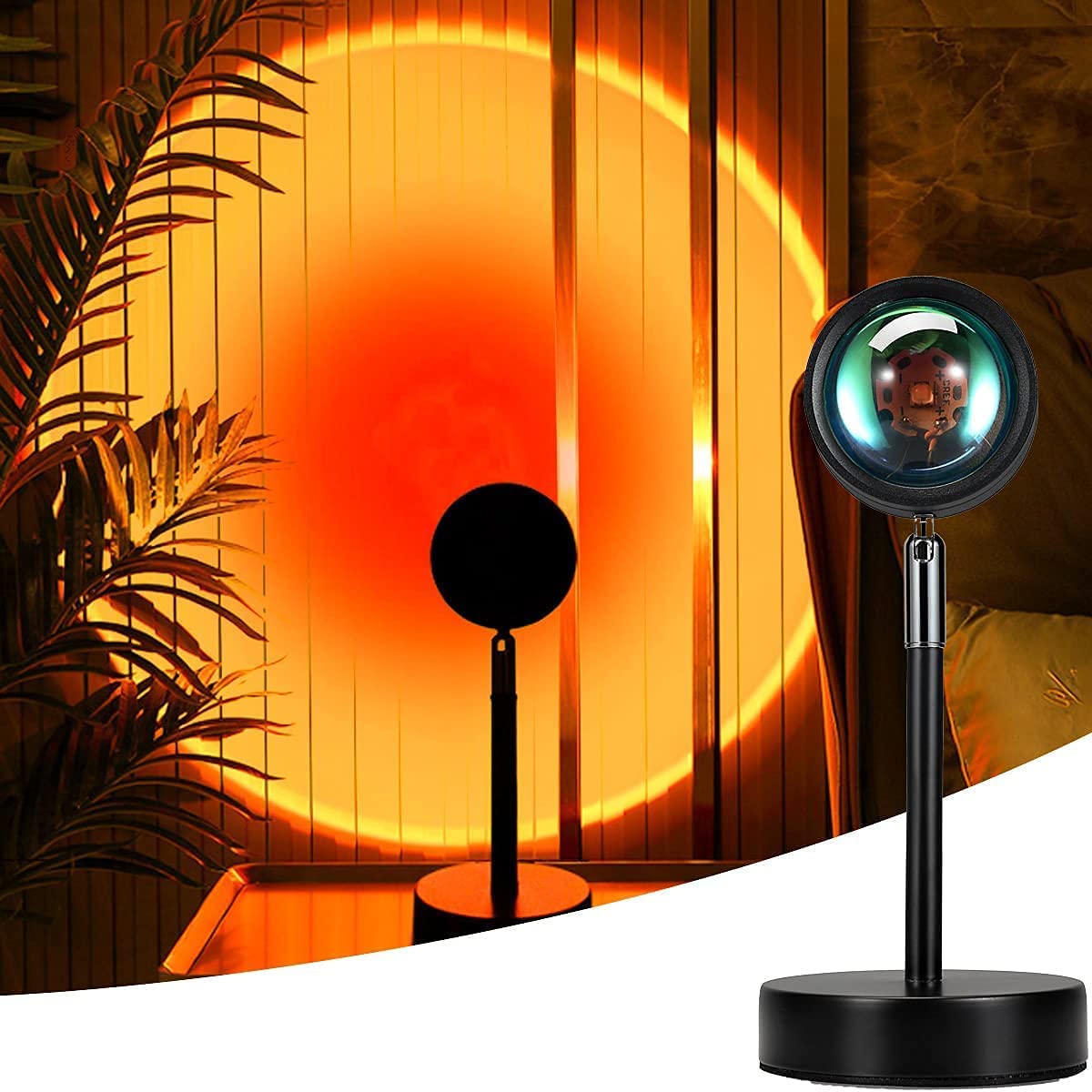 Mydethun Sunset-Lampe in Sonnenuntergang-Rot