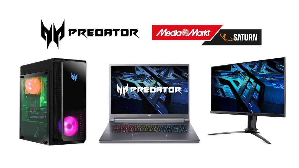 Image: Acer Predator Gaming: Desktops, Laptops und Monitore zu Top-Preisen