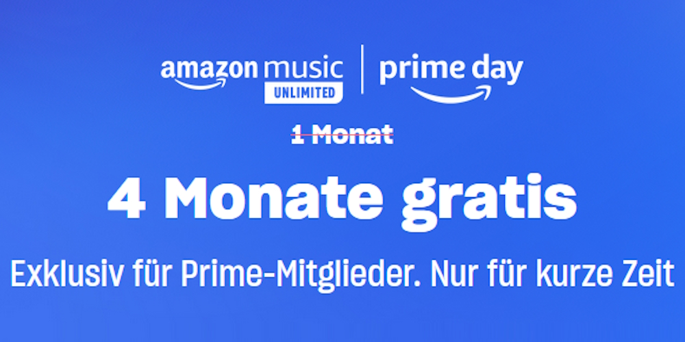 Amazon Music Unlimited kostenlos