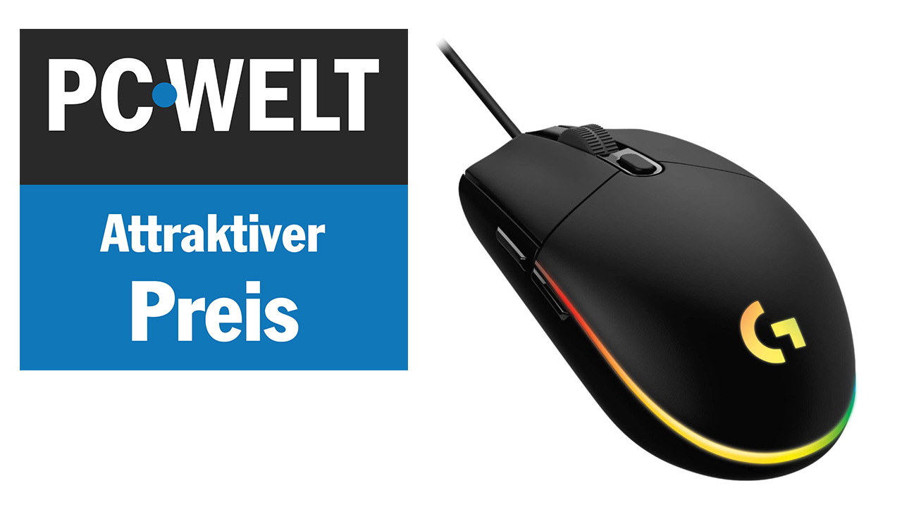 Attraktiver Preis: Logitech G203 Lightsync