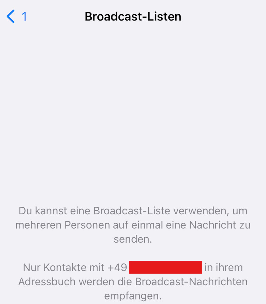 Whatsapp Broadcast