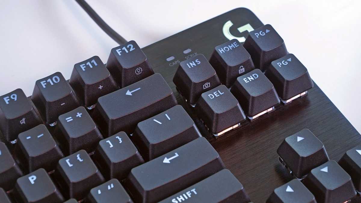 Logitech G413 SE TKL Mechanical Gaming Keyboard, Black 