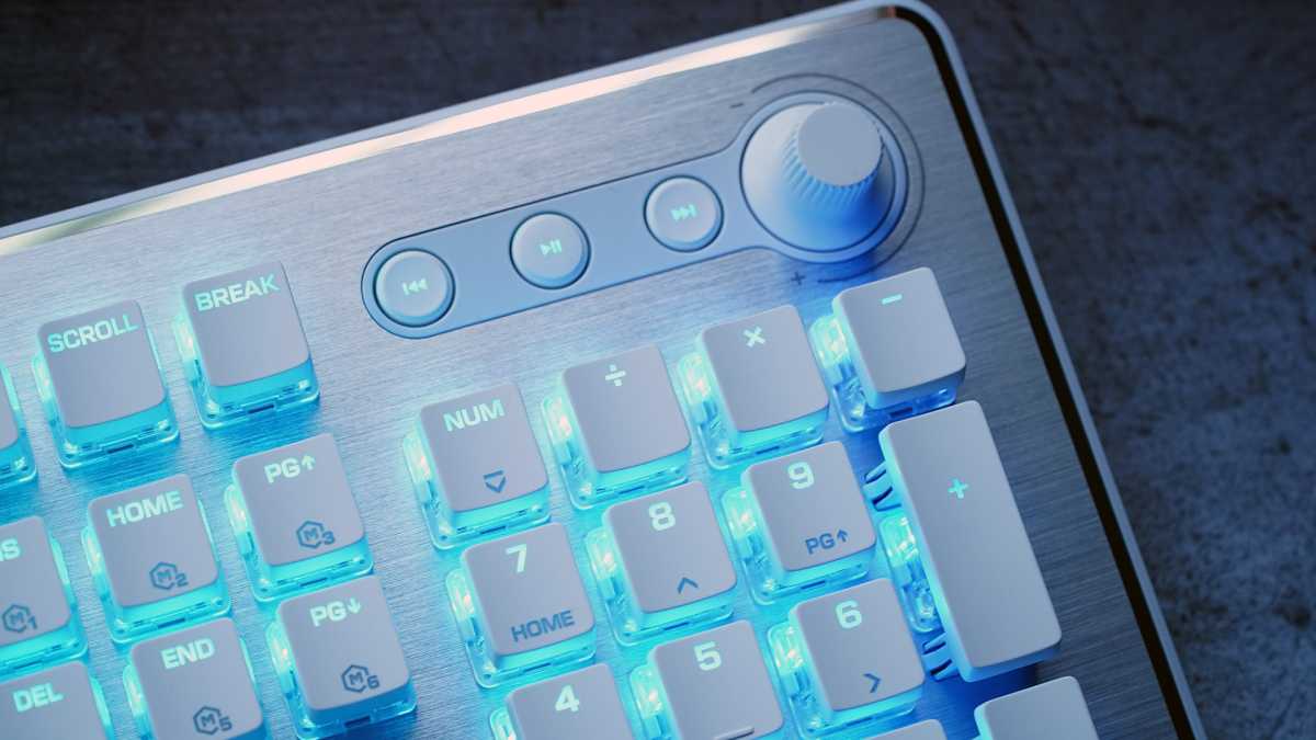 Roccat Vulcan II keyboard volume wheel