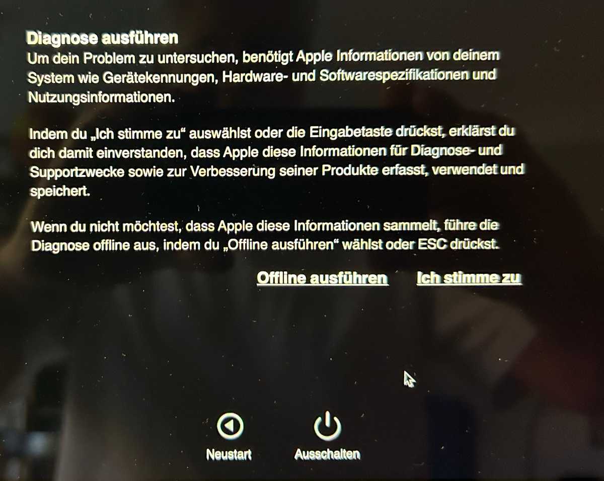 Apple Diagnose
