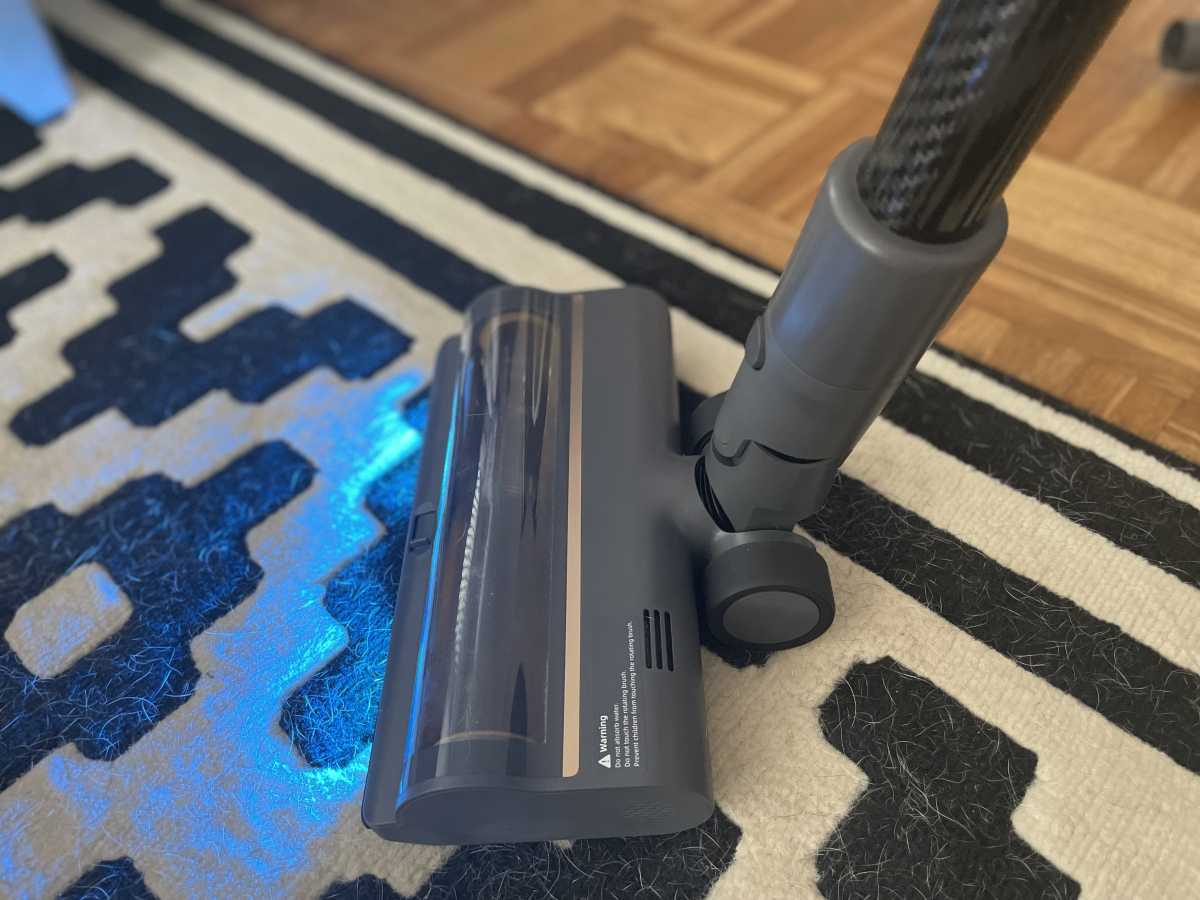 Dreame R20 mit Blaulicht