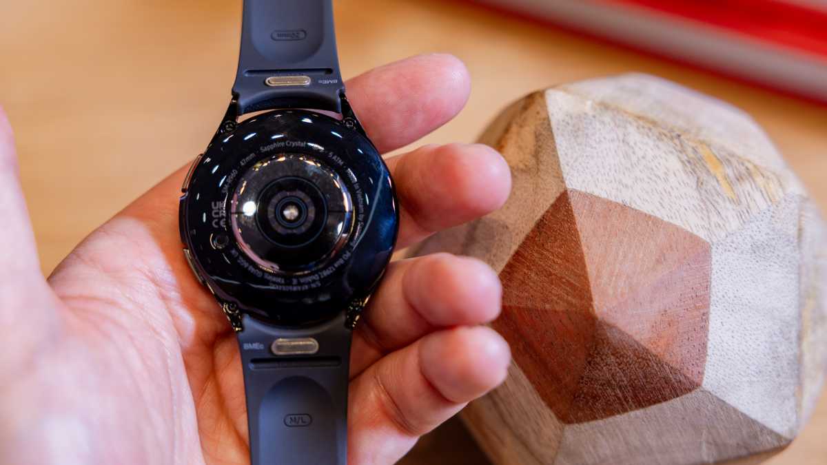 Parte trasera del Samsung Galaxy Watch 6 Classic
