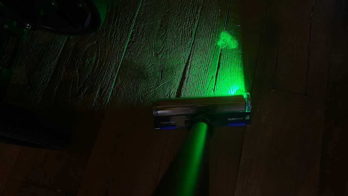Láser verde para el polvo de la Dyson Gen5detect