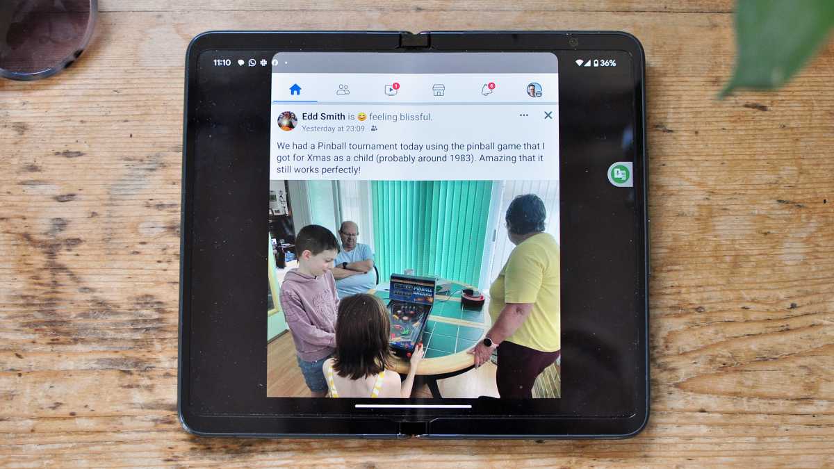 Google Pixel Fold review - Facebook