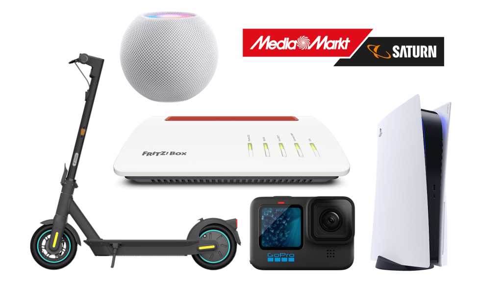 Image: E-Scooter, Fritzbox, PS5, SSDs und mehr: Hammerdeals bei Media Markt und Saturn