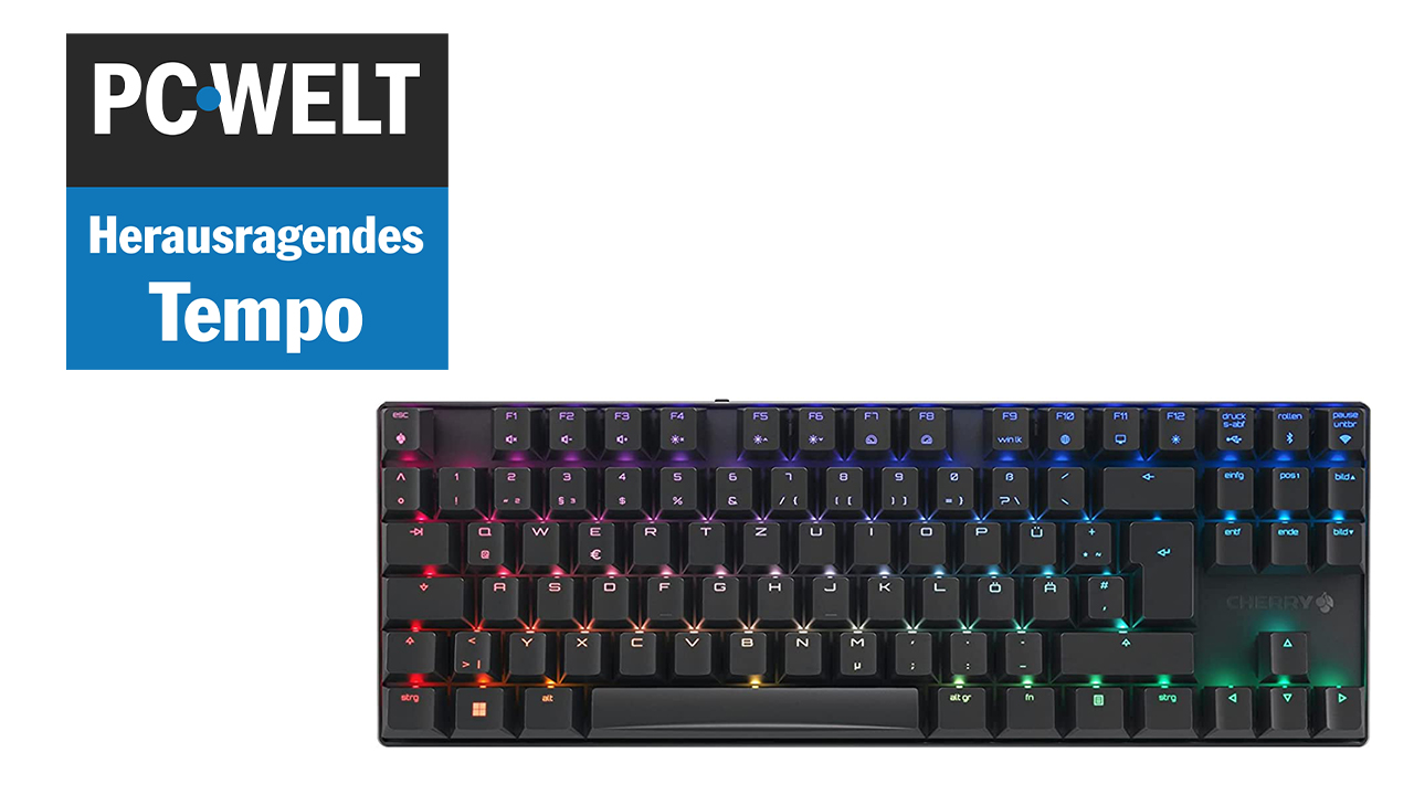 Herausragendes Tempo: Cherry MX 8.2 TKL Wireless