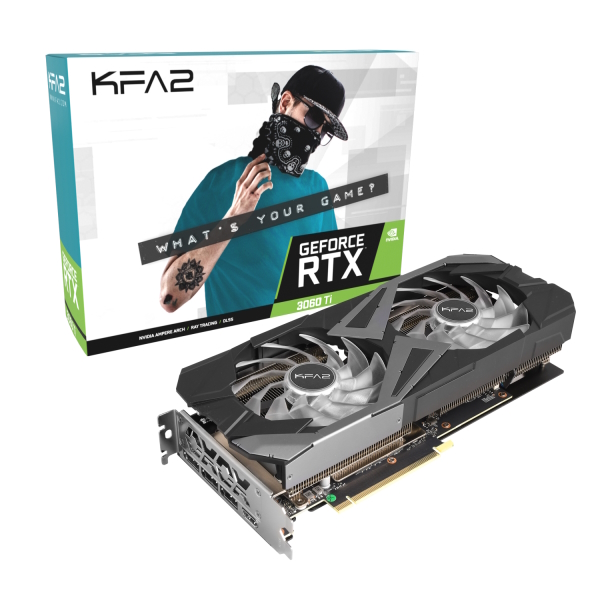 KFA2 GeForce RTX 3060 Ti EX 1-Click OC LHR