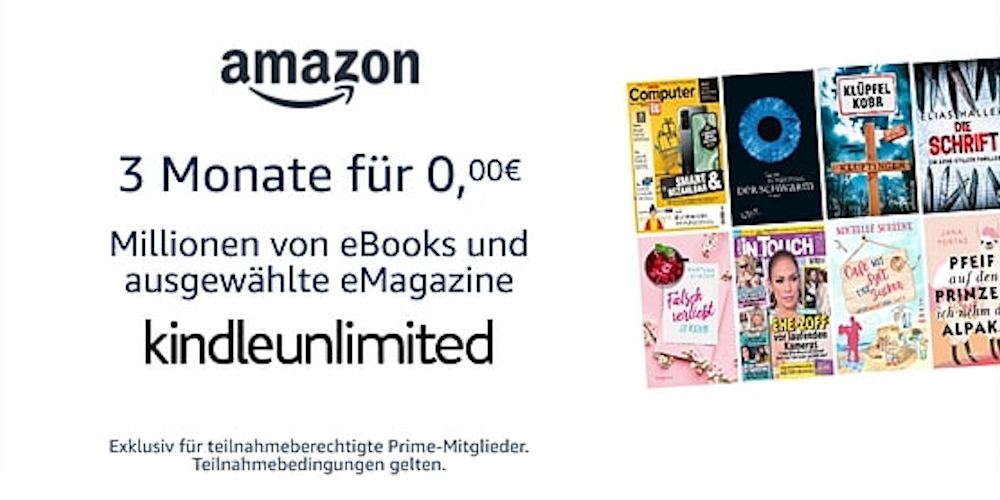 Kindle Unlimited kostenlos