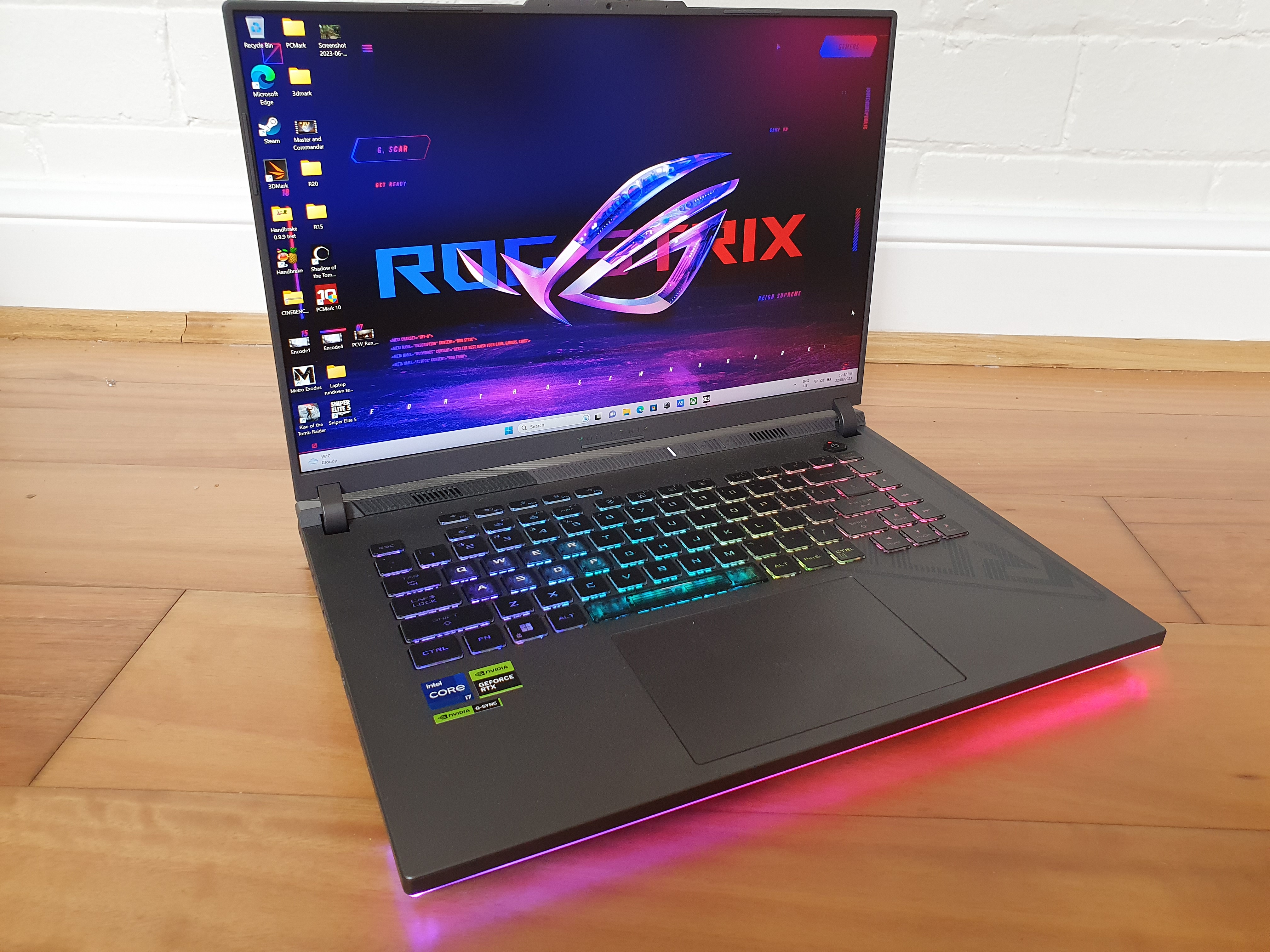 ASUS ROG Strix G16 Gaming Laptop, 16 165Hz Display, Intel Core i7