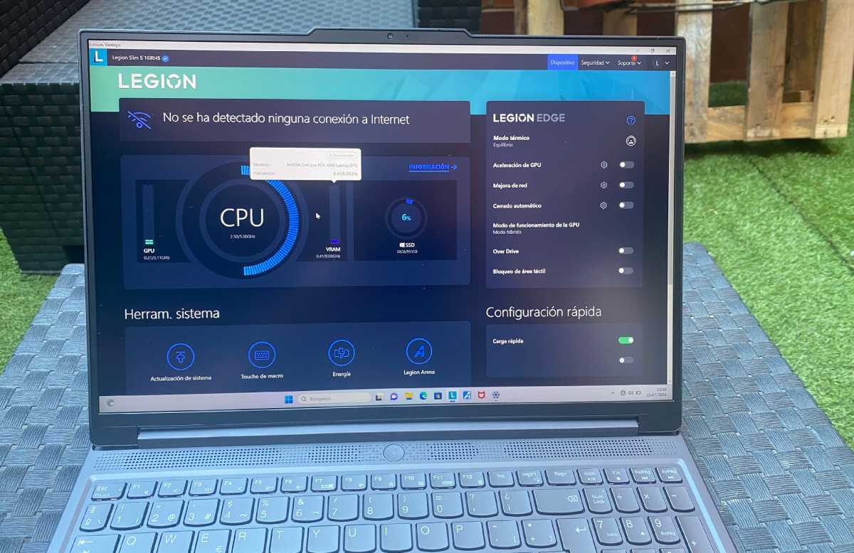 Lenovo Legion Pro 5i review vantage