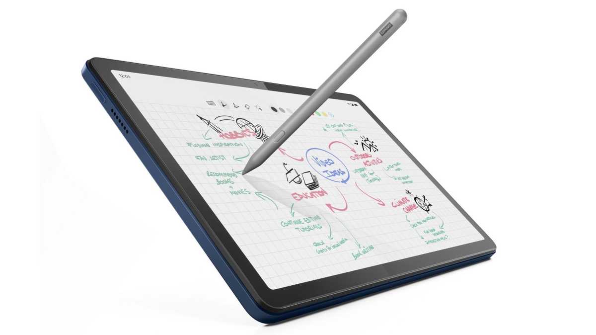 Lenovo Tab M10 5G tablet con lápiz digital
