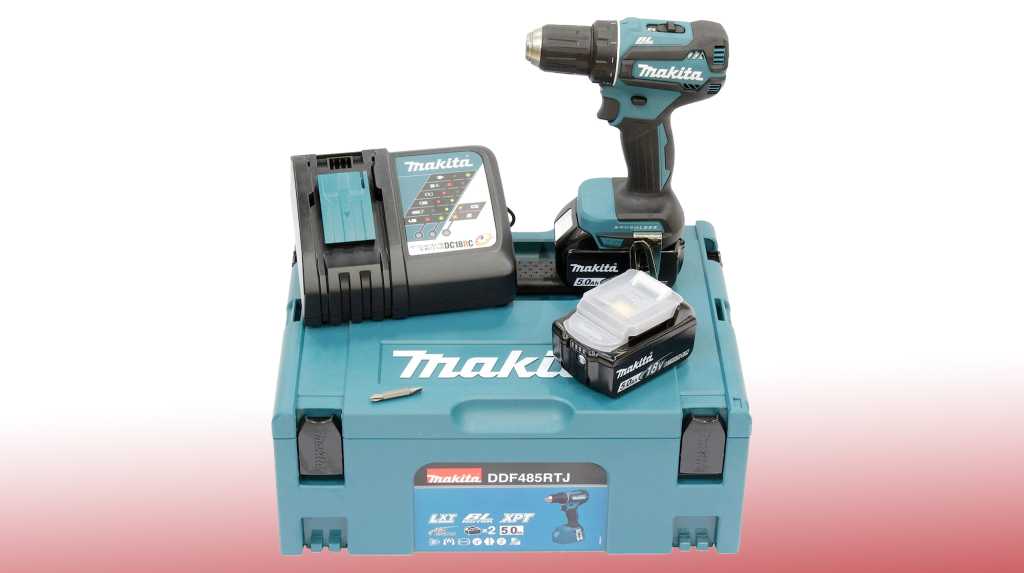 Image: Noch zum Prime-Day-Preis: Makita 18V-Akkuschrauber + 2x 5,0Ah-Akku mit 41 % Amazon-Rabatt