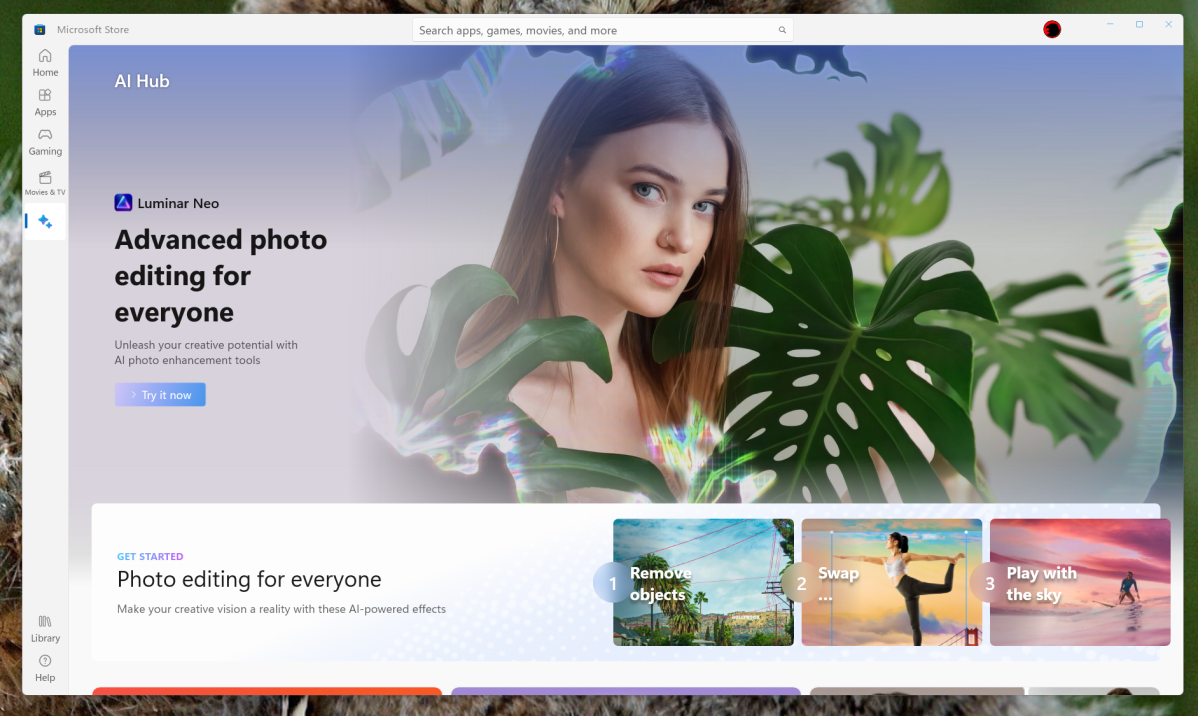 Microsoft Store AI Hub
