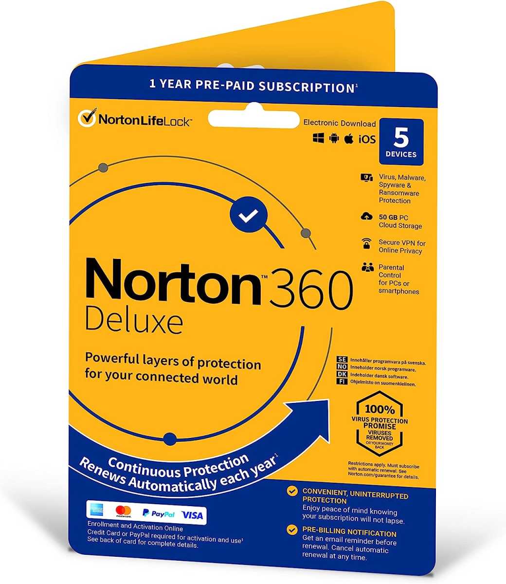 Norton 360 Deluxe 