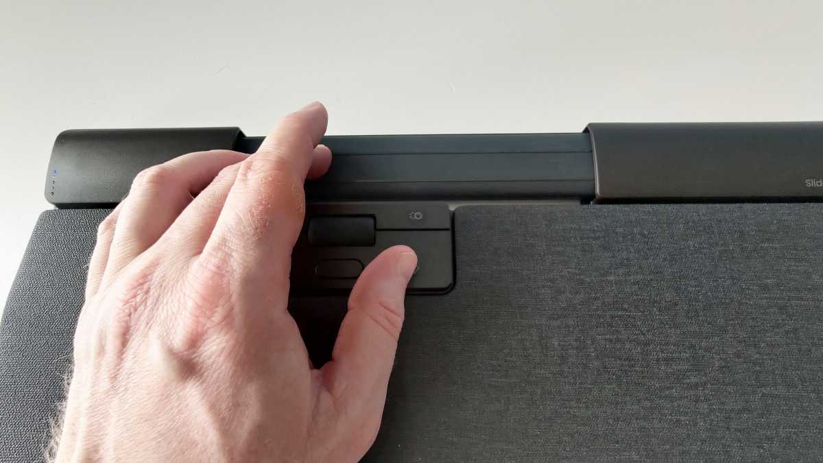 Slidermouse Pro Wireless under användning