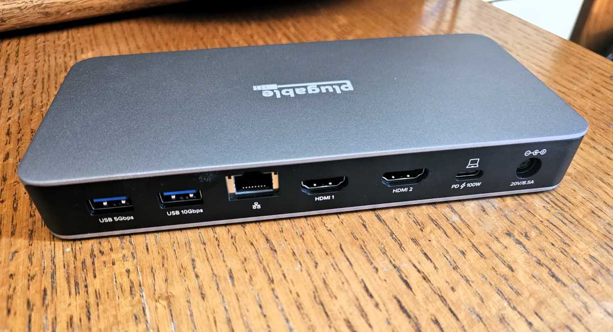 Plugable UD-4VPD Dual HDMI USB4 dock