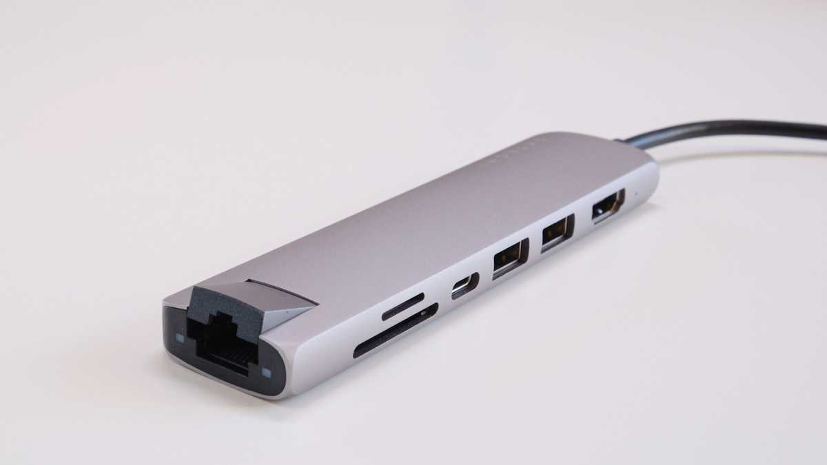 Satechi USB-C Slim Multiport-Adapter mit Ethernet
