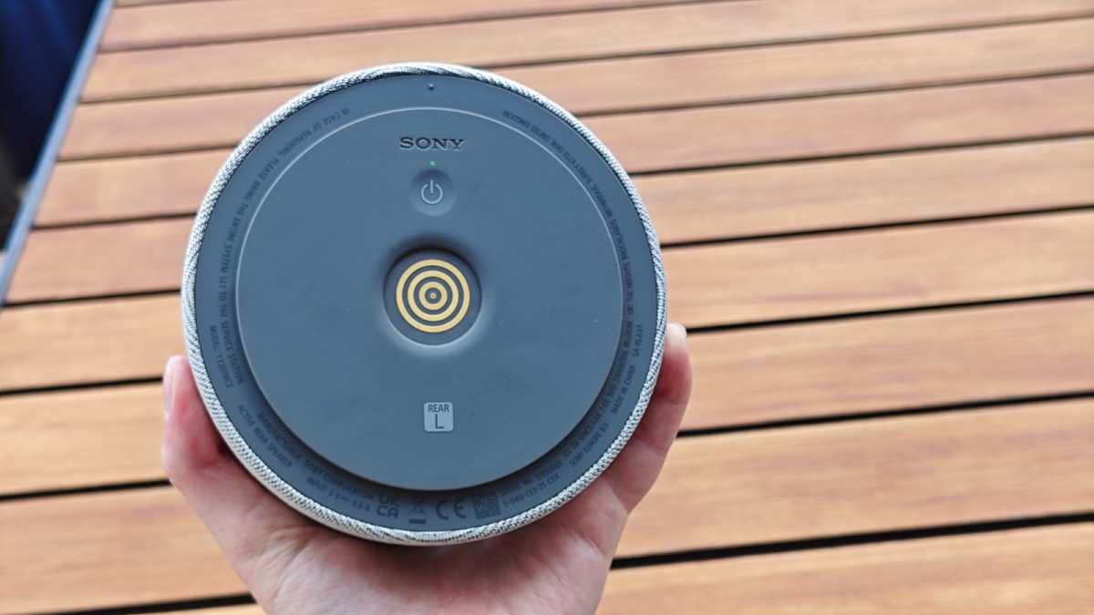 Sony HT-AX7 portable speaker left speaker
