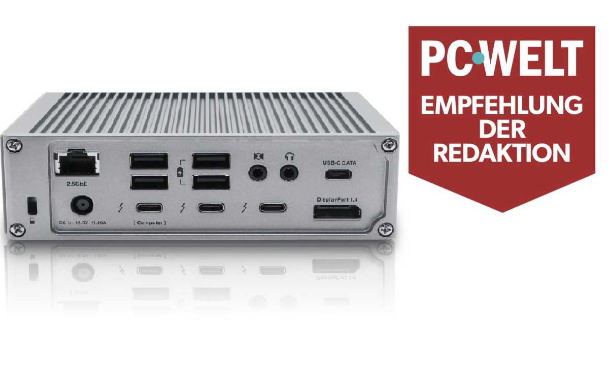 CalDigit Thunderbolt Station 4: Empfehlung der Redaktion