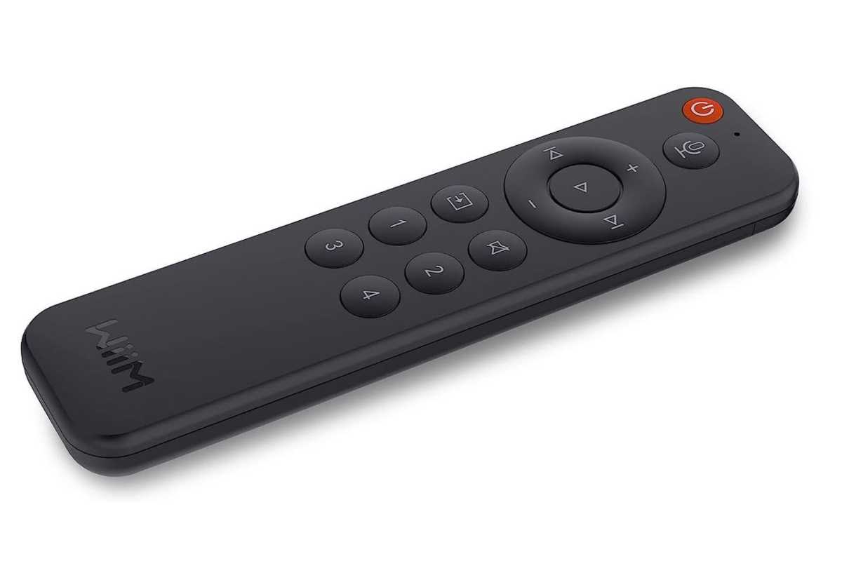 WiiM Pro optional remote control