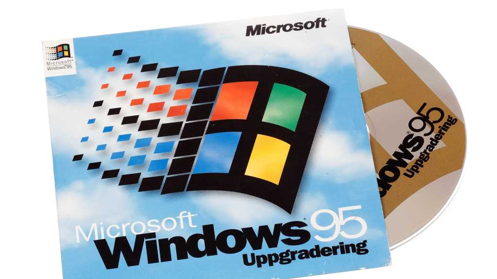 Image: Vermutlich ein VermÃ¶gen wert: Erste Kopie von Windows 95 aufgetaucht