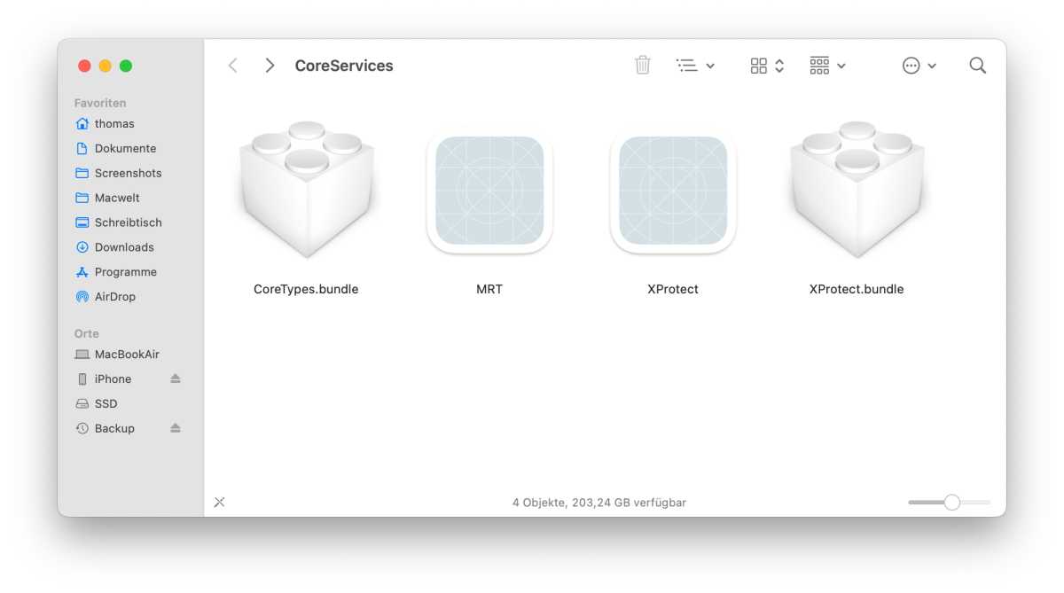 XProtect im System anzeigen