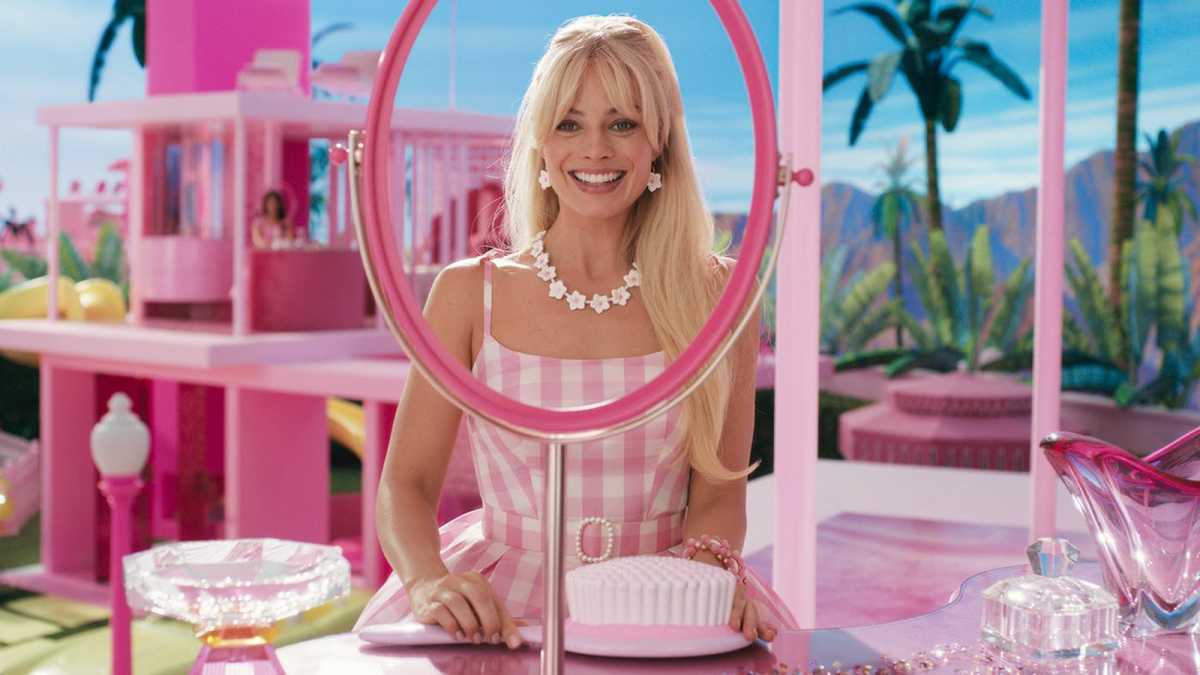 Margot Robbie in the movie Barbie