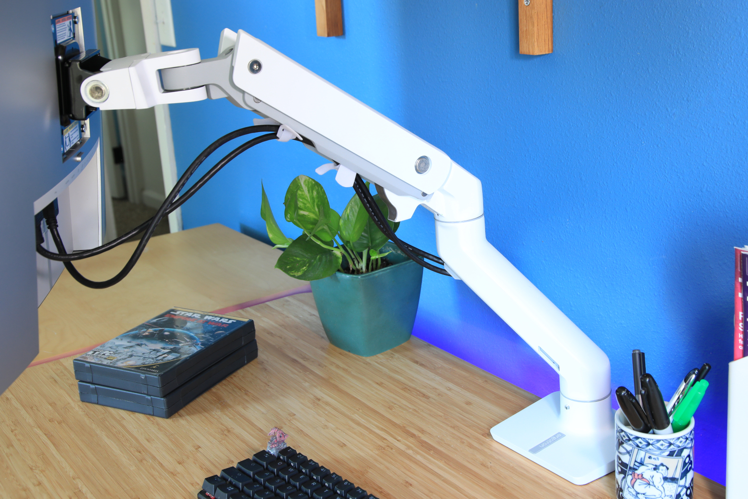 Monitor Arm - Best Dual Monitor Arm Desk Mount by Autonomous