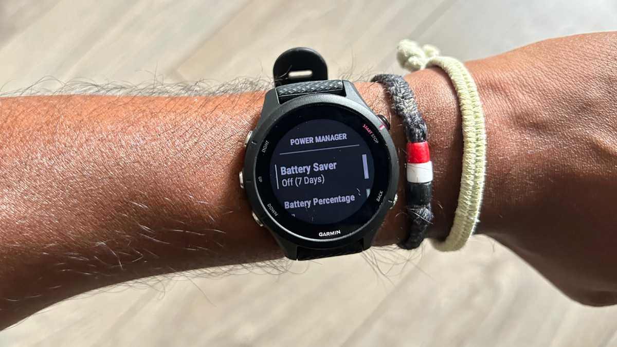 Test de la montre connectée Garmin Forerunner 255S - Tech Advisor