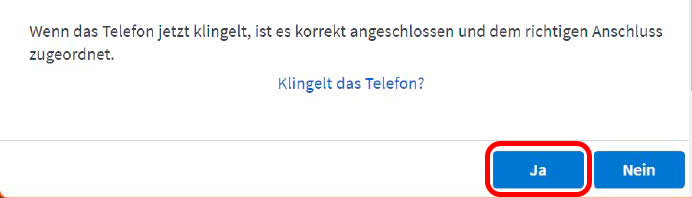 Telefon testen