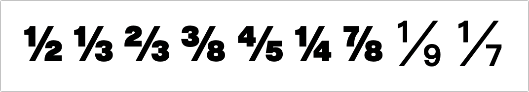 Pages fractions