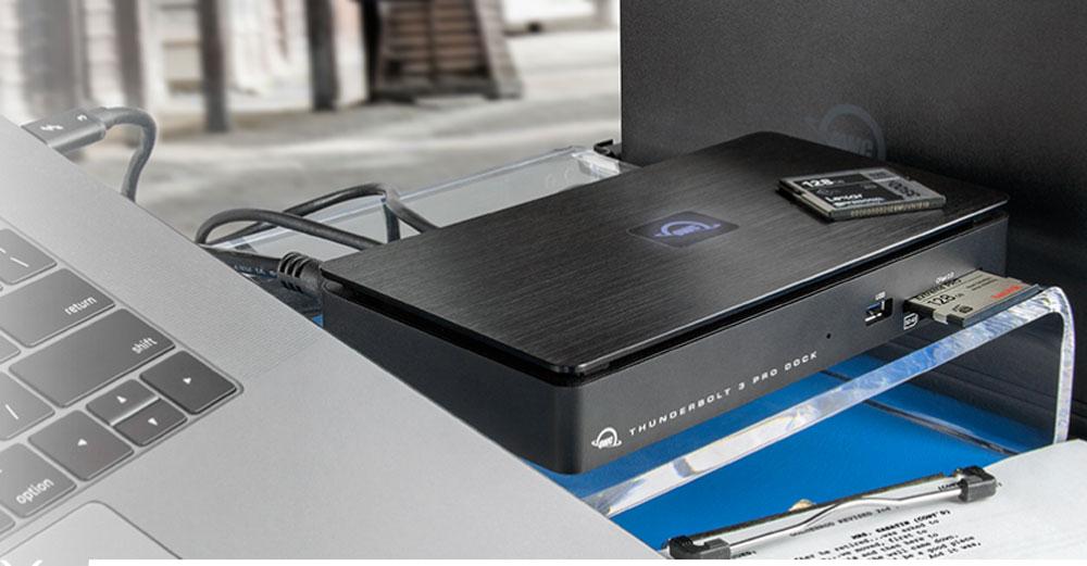 OWC Station d'accueil Thunderbolt 3 Pro - Le meilleur pour un Ethernet 10 Gigabit