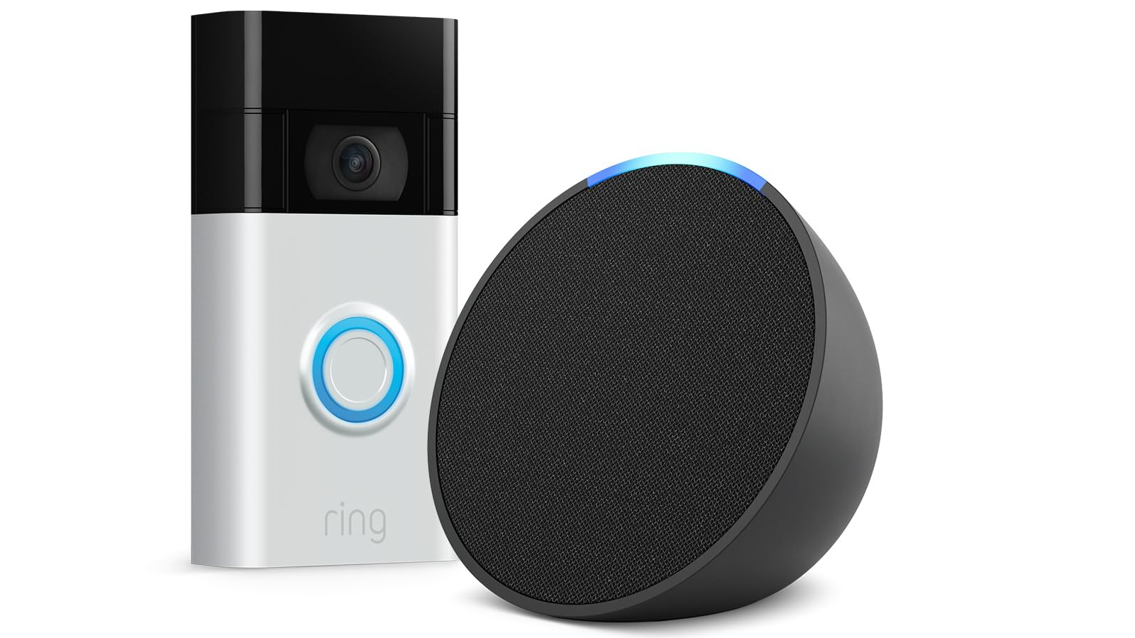 Ring Video doorbell with free Amazon Echo Pop