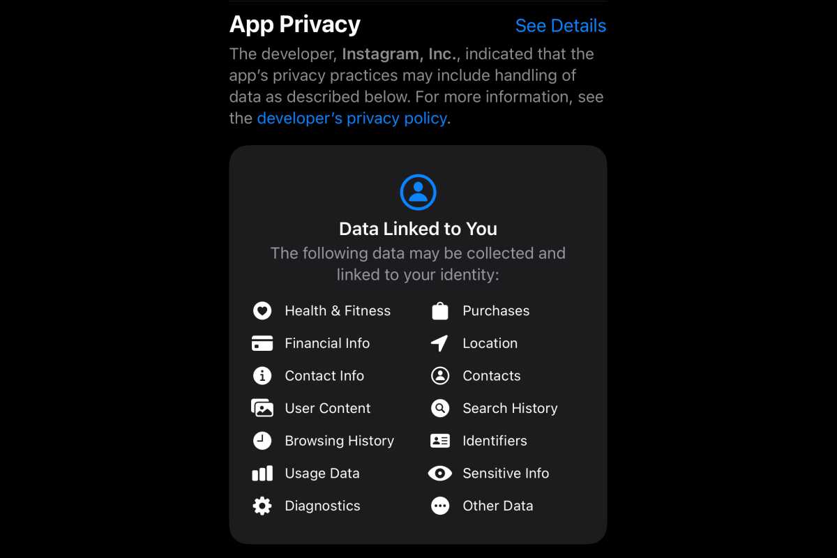 Threads app privacy