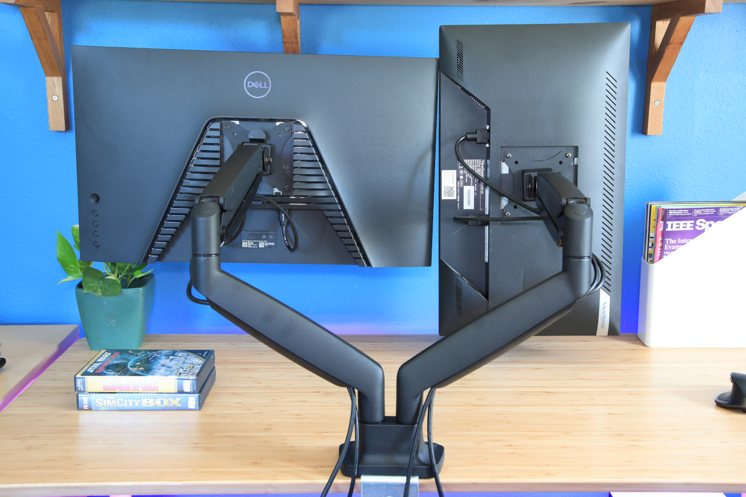 Workstream by Monoprice Dual Monitor Arm