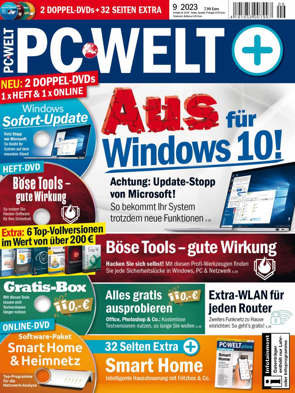 Image: PC-WELT 9/2023 jetzt am Kiosk: Aus fÃ¼r Windows 10!