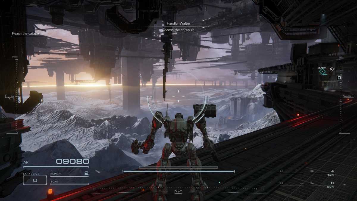 Armored Core gameplay