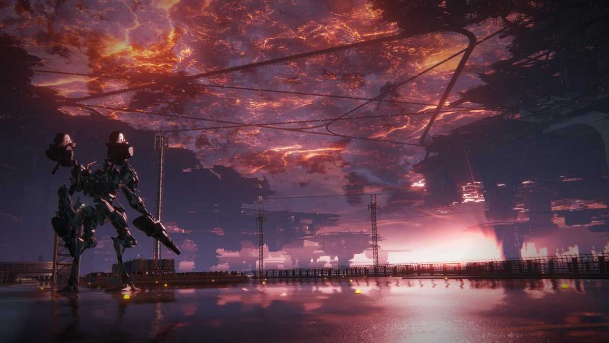 Armored core red sky