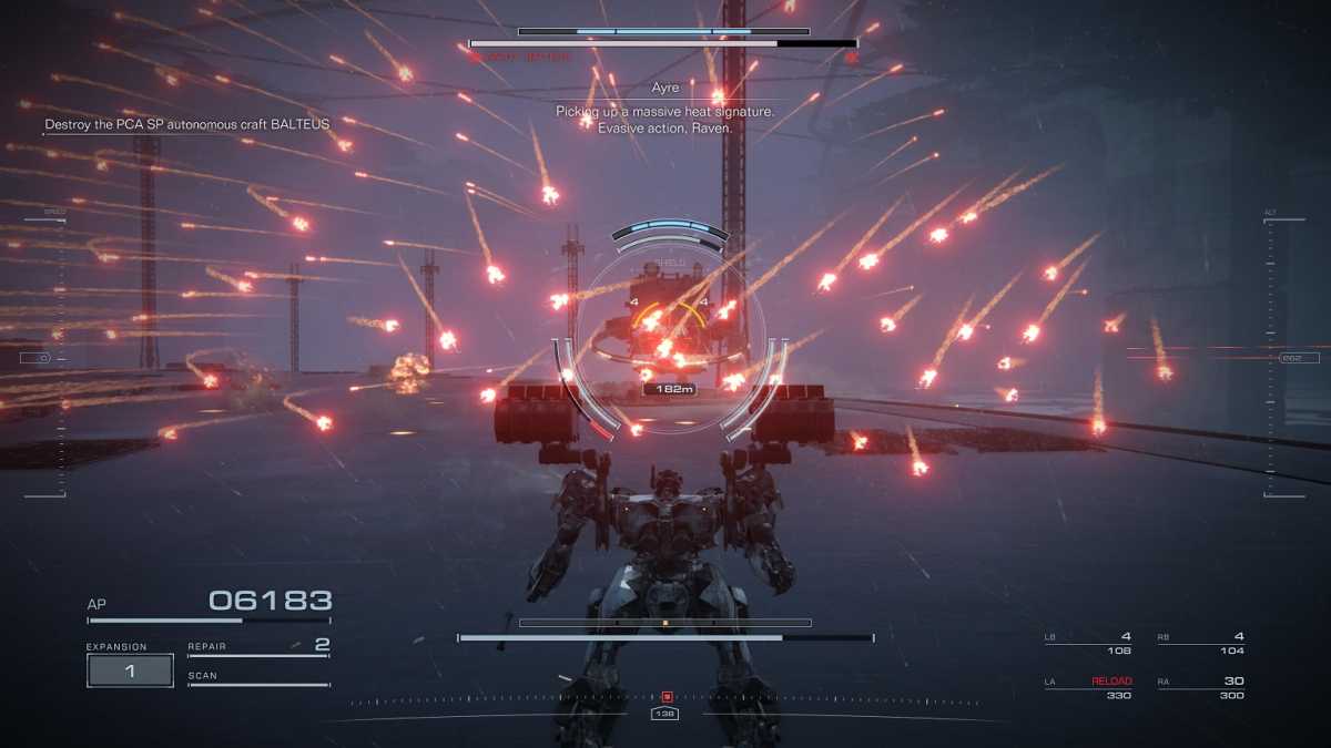 Armored core fight
