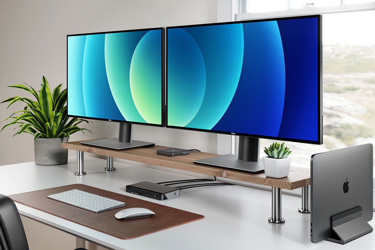 How to use two or more monitors to M1, M2 or M3 MacBooks