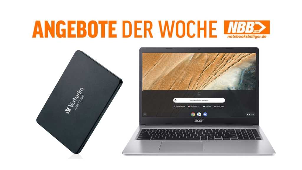 Image: Chromebook fÃ¼r 149 Euro: Ãber 50 % gÃ¼nstiger bei Notebooksbilliger.de