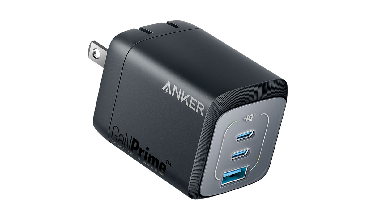 Anker Prime 67W GaN Wall Charger - Best= three-port USB-C wall charger