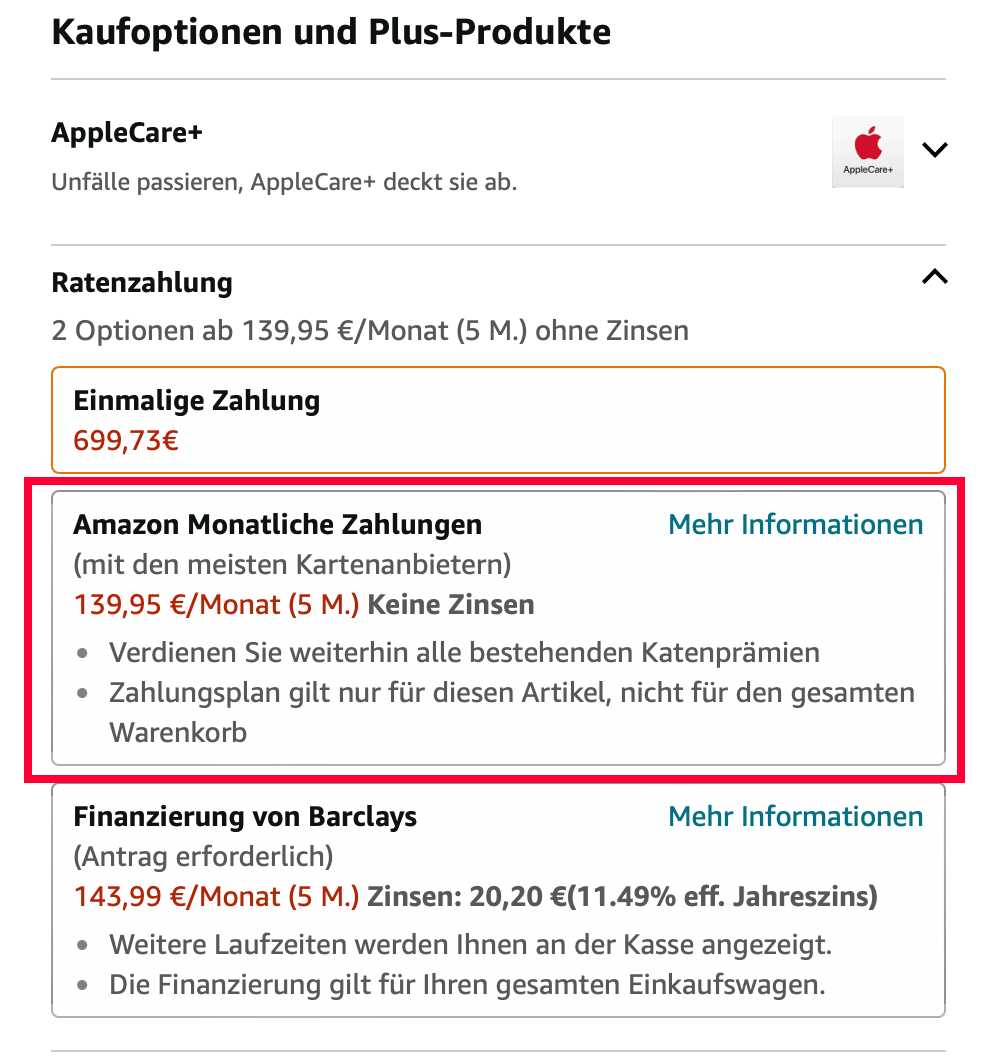 Wie Sie teure AppleProdukte in Raten zahlen ohne Schufa und ohne