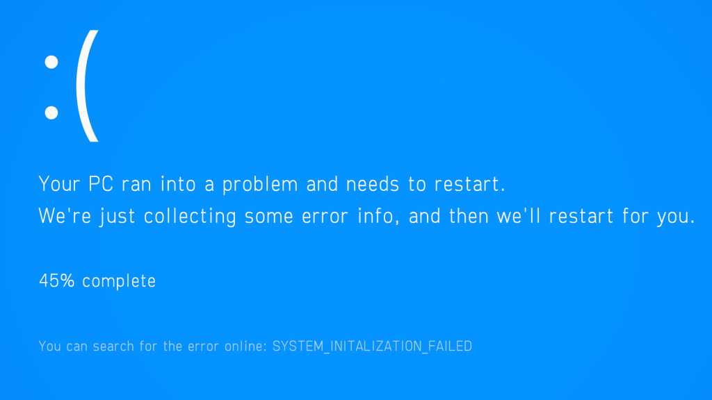 Image: BSOD: Linux erhÃ¤lt Blue Screen of Death nach Windows-Vorbild