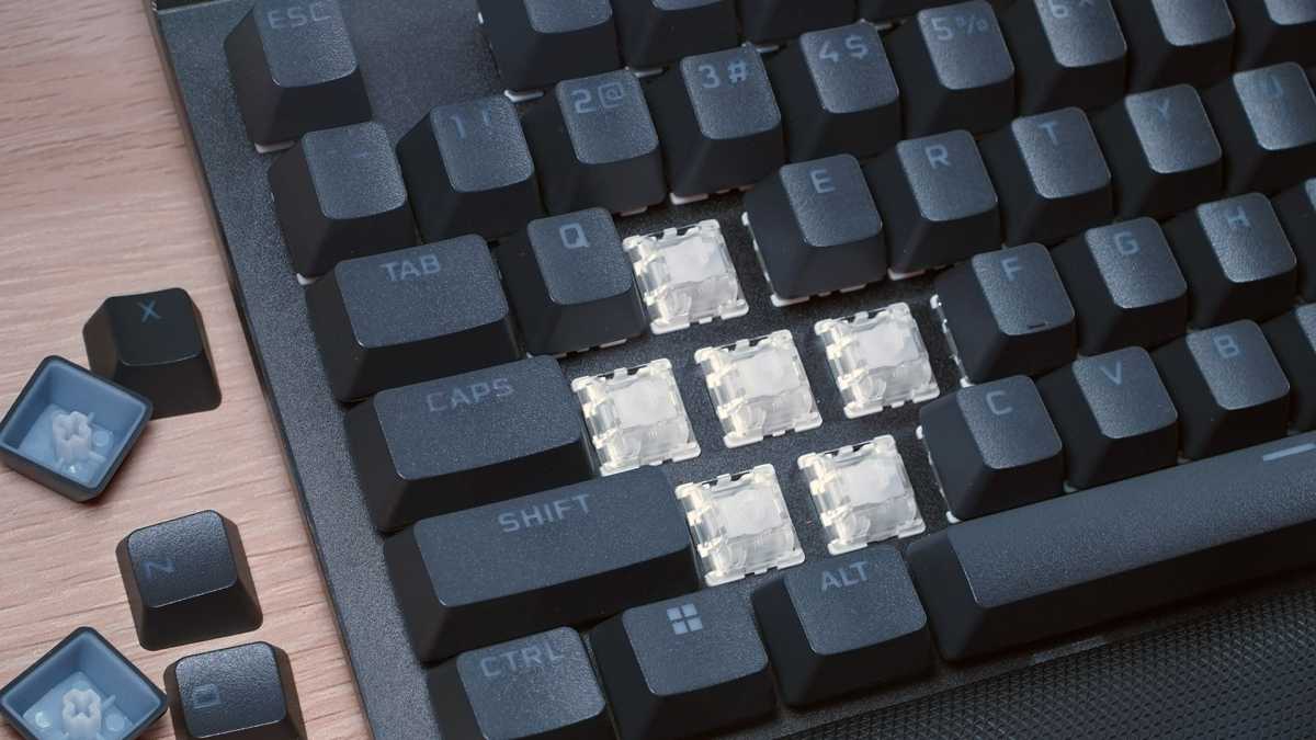 Corsair K70 Max review: Fancy magnetic switches and big